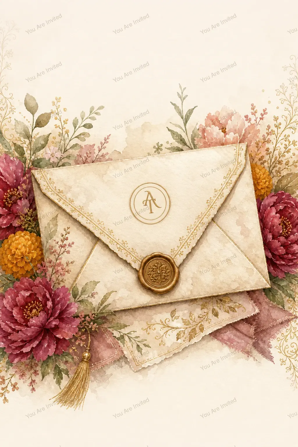 Wedding Invitation Envelope